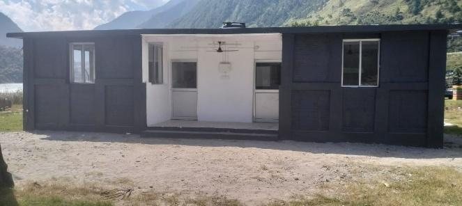 Completed 3D-printed defence facility in Arunachal Pradesh.